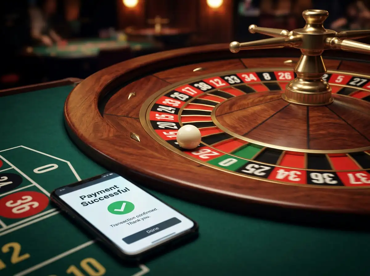 Eps-Casino-Roulette: Bank-Einzahlung am Roulette-Tisch | Kassenglück